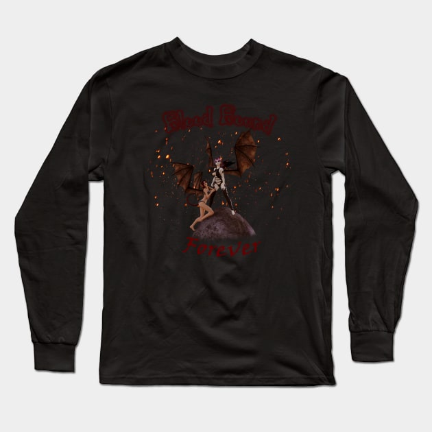 BloodBound Forever Long Sleeve T-Shirt by anubicdarque